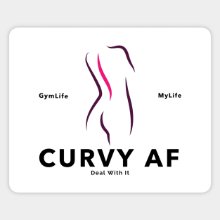 Workout Motivation | Curvy AF Magnet